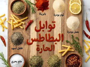 خلطة بطاطس حارة